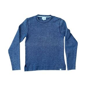 Norse Projects Halfdan Indigo Sweat Sunwashed Blue